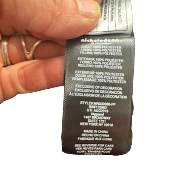 MEMBERS ONLY Y2K Nick. Rugrats ,Ren & Stimpy Puffer Jacket Size XL POP ART - Picture 6 of 8